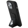 Karl Lagerfeld KLHCP14XGSACHPK iPhone 14 Pro Max 6.7 czarny/black hardcase Gripstand Saffiano Choupette Pins